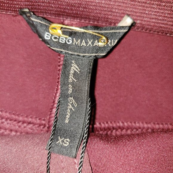 NEW BCBG Max Azria "Christopher" Zippered Leggings - Picture 5 of 9